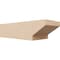 Ekena Millwork 6in. W x 4in. H x 16in. L Clemmons Woodgrain TimberThane Rafter Tail, Primed Tan RFTUR06X04X16CLERCPR - alternate 1